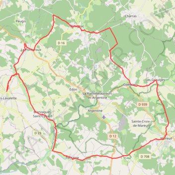 Itinéraire Balade dans la vallée du voultron, distance, dénivelé, altitude, carte, profil, trace GPS