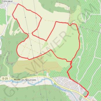 Itinéraire Le plateau de Nuits-Saint-Georges, distance, dénivelé, altitude, carte, profil, trace GPS