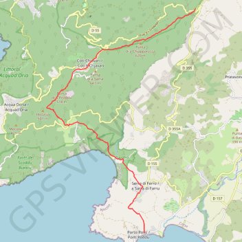 Itinéraire CCT Sud Etape1, distance, dénivelé, altitude, carte, profil, trace GPS
