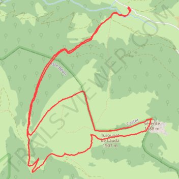 Itinéraire dimanche, distance, dénivelé, altitude, carte, profil, trace GPS