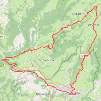 Itinéraire circuit 3 rando monts aubrac 2022, distance, dénivelé, altitude, carte, profil, trace GPS