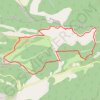 Itinéraire Vauvenargues - Sinnes, distance, dénivelé, altitude, carte, profil, trace GPS