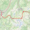 Itinéraire Grenoble Modane, distance, dénivelé, altitude, carte, profil, trace GPS