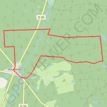 Itinéraire Des Bruyères aux Aubois, distance, dénivelé, altitude, carte, profil, trace GPS