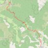 Itinéraire Grande Traversée des PréAlpes : La Chaudière - Saint-Nazaire-le-Désert, distance, dénivelé, altitude, carte, profil, trace GPS