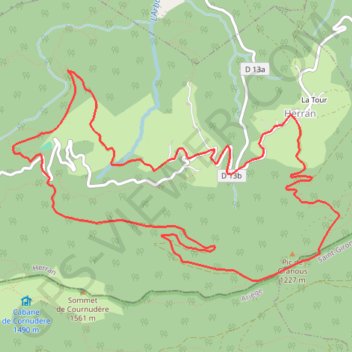 Itinéraire Pyrénées Comminges - La croix de Guéret, distance, dénivelé, altitude, carte, profil, trace GPS