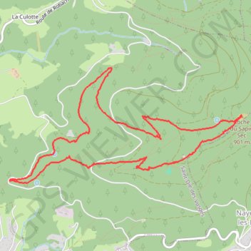 Itinéraire Massif de l'Ormont, distance, dénivelé, altitude, carte, profil, trace GPS