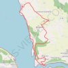 Itinéraire Dourduff-en-Mer à Kerarmel, distance, dénivelé, altitude, carte, profil, trace GPS