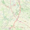 Itinéraire Chantonnay Luçon, distance, dénivelé, altitude, carte, profil, trace GPS