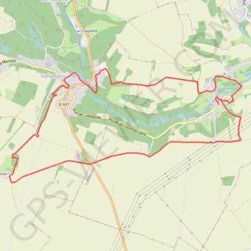 Itinéraire Le chemin des Croix, distance, dénivelé, altitude, carte, profil, trace GPS