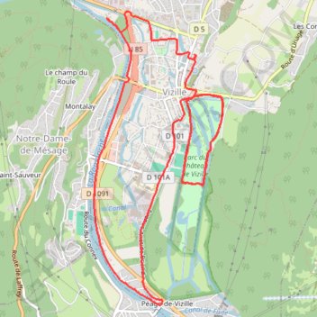 Itinéraire Course à pied matinale, distance, dénivelé, altitude, carte, profil, trace GPS