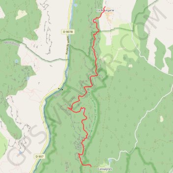 Itinéraire Causse Méjean - Casagnes - corniche Tarn - La Bourgarie, distance, dénivelé, altitude, carte, profil, trace GPS