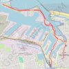 Itinéraire Dunkerque - Dunkerque, distance, dénivelé, altitude, carte, profil, trace GPS