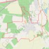 Itinéraire Bois de Clausonne et Costière - Meynes, distance, dénivelé, altitude, carte, profil, trace GPS