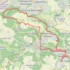 Itinéraire Gif - Magny - Manet - Saint-Remy, distance, dénivelé, altitude, carte, profil, trace GPS