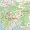 Itinéraire OffRoad Cassis, distance, dénivelé, altitude, carte, profil, trace GPS