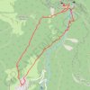 Itinéraire La Grotte à Carret et le Trou de la Doriaz depuis Lovettaz, distance, dénivelé, altitude, carte, profil, trace GPS