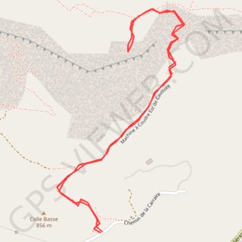Itinéraire Plateau du Col de Cavillore, distance, dénivelé, altitude, carte, profil, trace GPS
