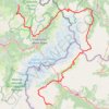 Itinéraire De Salvigny à Pont Serrand (Italie), distance, dénivelé, altitude, carte, profil, trace GPS