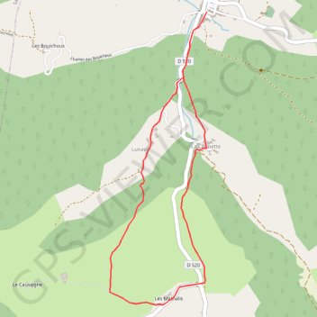 Itinéraire Au fil de l'eau - Rivel, distance, dénivelé, altitude, carte, profil, trace GPS