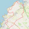 Itinéraire Pays d'Iroise, distance, dénivelé, altitude, carte, profil, trace GPS