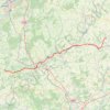 Itinéraire Le Lude - Lunay, distance, dénivelé, altitude, carte, profil, trace GPS