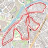 Itinéraire Les foulées de Montsort, distance, dénivelé, altitude, carte, profil, trace GPS