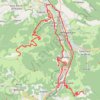Itinéraire Bosses autour de Foix, distance, dénivelé, altitude, carte, profil, trace GPS