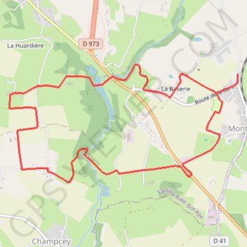 Itinéraire PEDESTRE 8.5KM, distance, dénivelé, altitude, carte, profil, trace GPS