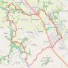 Itinéraire Cavan, vallée du Guindy, distance, dénivelé, altitude, carte, profil, trace GPS