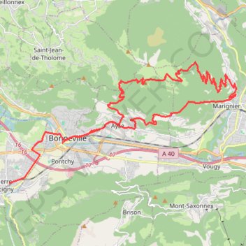 Itinéraire Le petit Mole, distance, dénivelé, altitude, carte, profil, trace GPS