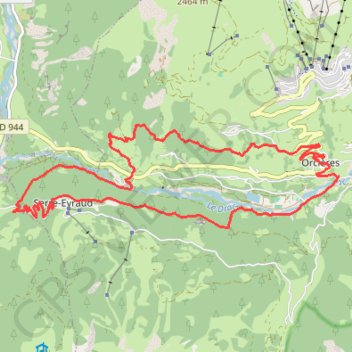 Itinéraire De l'adret à l'ubac, distance, dénivelé, altitude, carte, profil, trace GPS