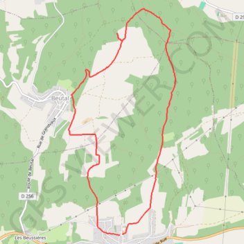 Itinéraire Marche Buissonniére longevelle, distance, dénivelé, altitude, carte, profil, trace GPS