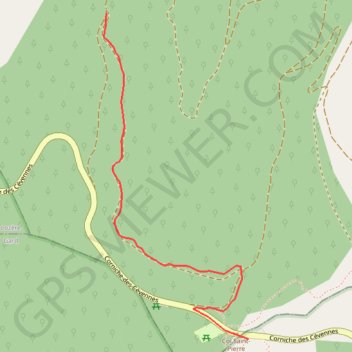 Itinéraire visugpx_Z0p8eEIQJW, distance, dénivelé, altitude, carte, profil, trace GPS