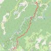 Itinéraire Mare a Mare Sud - De Serra di Scopamena à Santa Lucia di Tallano, distance, dénivelé, altitude, carte, profil, trace GPS