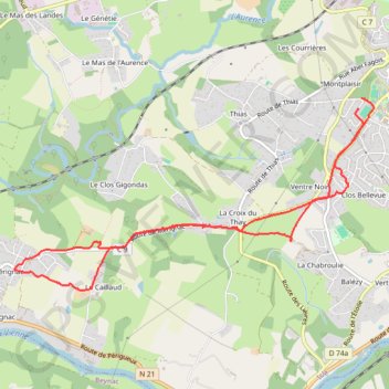 Itinéraire Randonnée isloise, distance, dénivelé, altitude, carte, profil, trace GPS