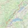 Itinéraire Goumois-Valserhône-261km, distance, dénivelé, altitude, carte, profil, trace GPS