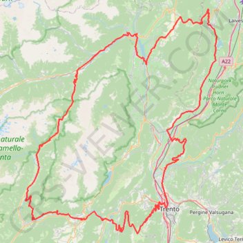 Itinéraire T-TIM_Tour1, distance, dénivelé, altitude, carte, profil, trace GPS