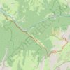 Itinéraire Le Mont Pecloz dans les Bauges, distance, dénivelé, altitude, carte, profil, trace GPS