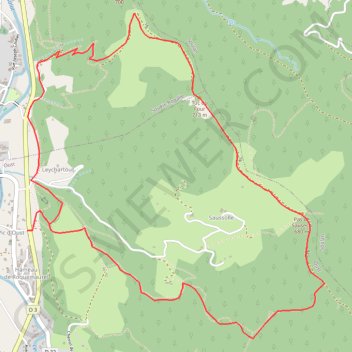 Itinéraire La Serre de Rapheu, distance, dénivelé, altitude, carte, profil, trace GPS