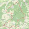 Itinéraire Forêt de Saint-Gobain, distance, dénivelé, altitude, carte, profil, trace GPS