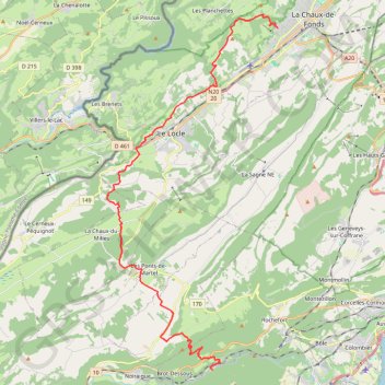 Itinéraire Marche Bivouac, distance, dénivelé, altitude, carte, profil, trace GPS