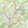 Itinéraire De Comberjon à Navenne, distance, dénivelé, altitude, carte, profil, trace GPS