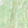 Itinéraire La petite traversée du Vercors, distance, dénivelé, altitude, carte, profil, trace GPS