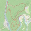 Itinéraire Autour de Monthermé, distance, dénivelé, altitude, carte, profil, trace GPS