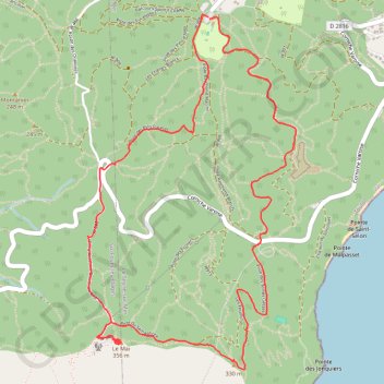Itinéraire Notre Dame du Mai, distance, dénivelé, altitude, carte, profil, trace GPS