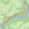 Itinéraire Les Gorges du Doubs du Saut au Barrage du Châtelot, distance, dénivelé, altitude, carte, profil, trace GPS