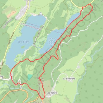 Itinéraire [Itinéraire] Pic de l'Aigle et belvédère des 4 lacs, distance, dénivelé, altitude, carte, profil, trace GPS