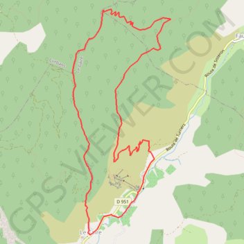 Itinéraire Tour de la Grande Fistoire, distance, dénivelé, altitude, carte, profil, trace GPS