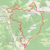 Itinéraire Barbazan, distance, dénivelé, altitude, carte, profil, trace GPS